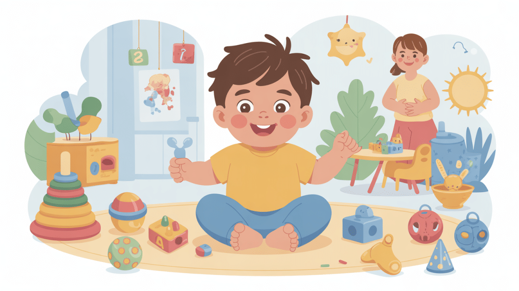 activités bébé 2 ans jeune enfant joue différentes activités