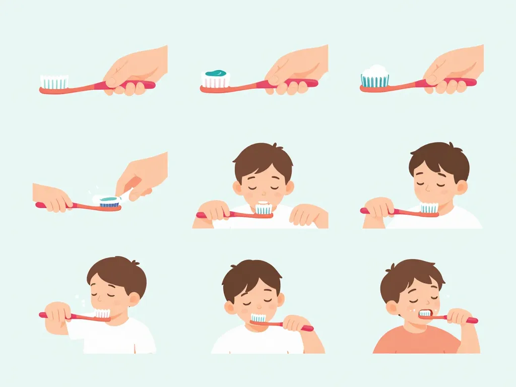 apprendre à se brosser les dents montessori étapes enfant