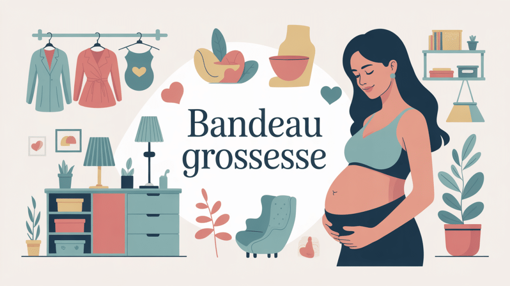 bandeau grossesse femme enceinte confort soutien