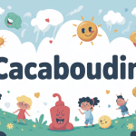 illustration enfantine et humoristique du mot cacaboudin