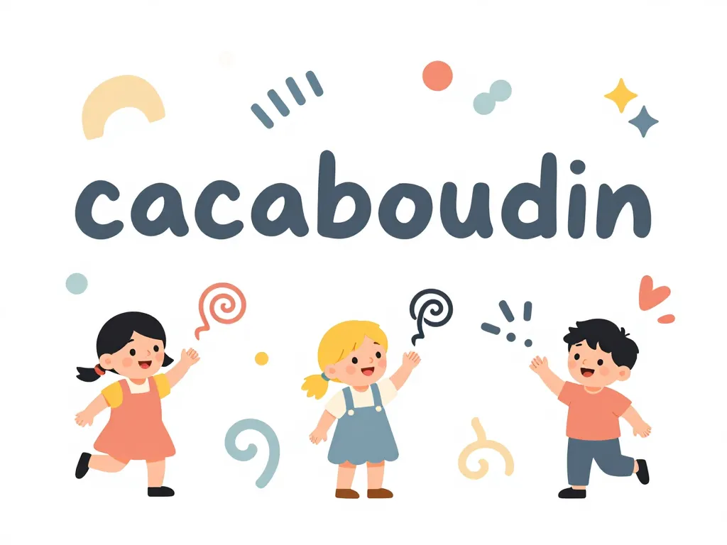 image symbolique de l'histoire et sens du mot cacaboudin