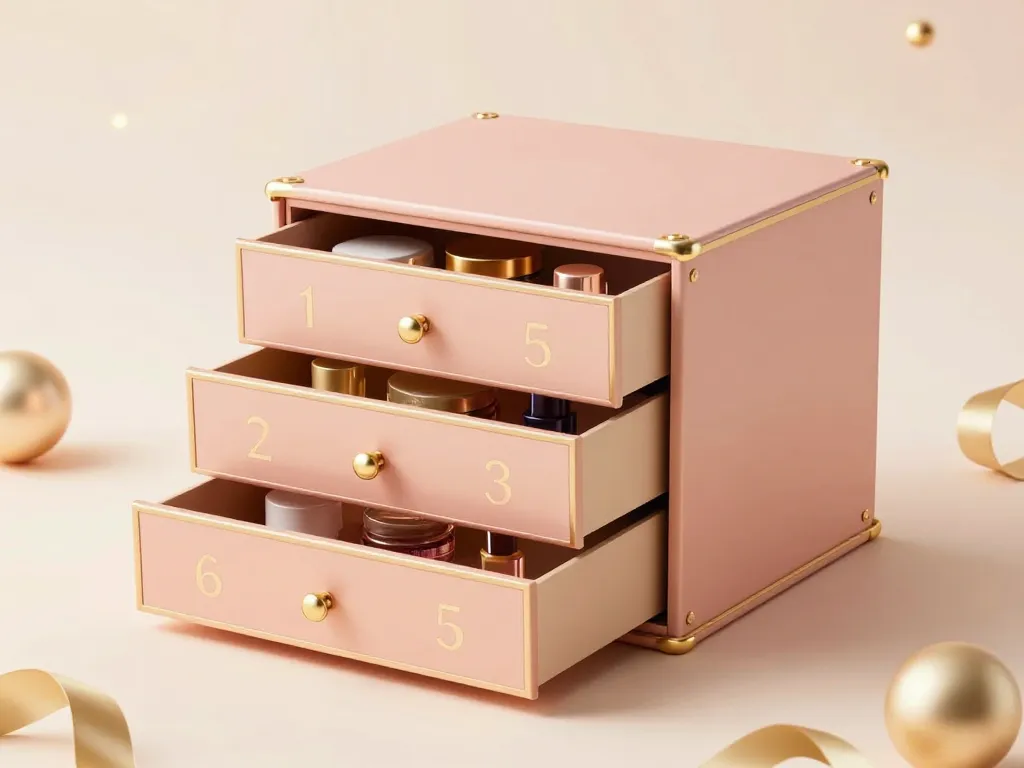 calendrier lookfantastic 2024 coffret luxueux tiroirs