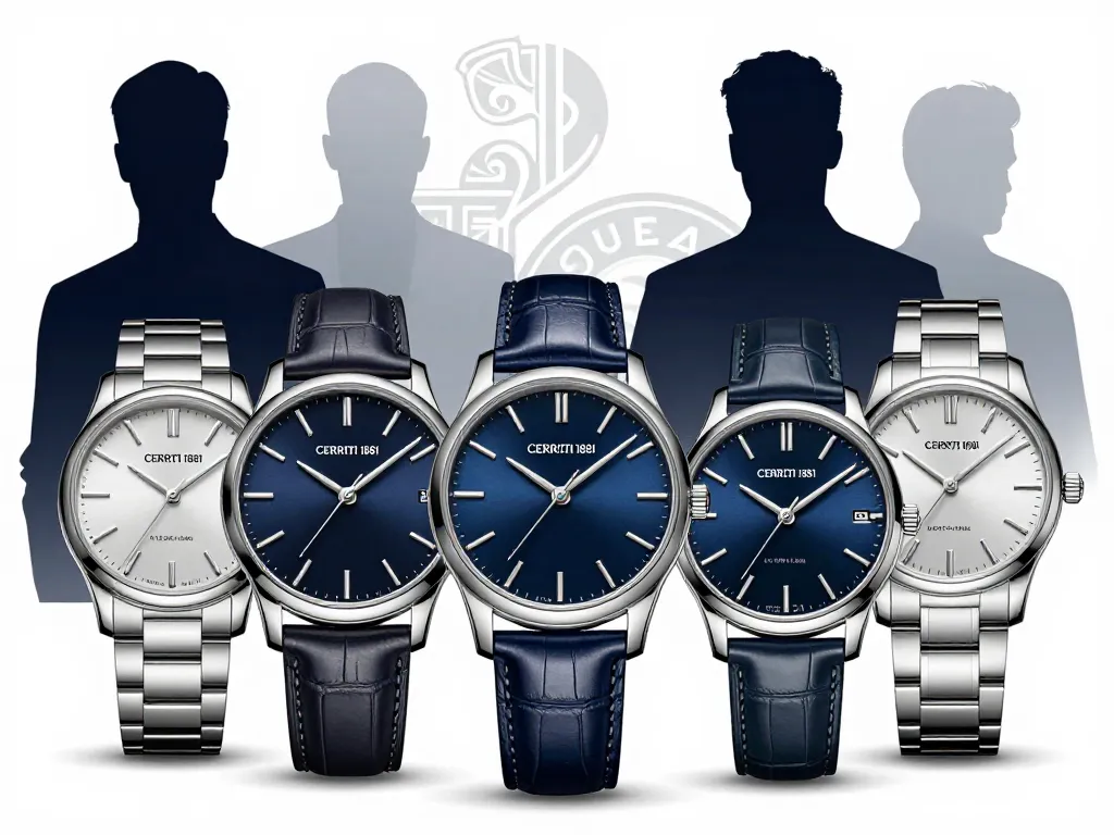 cerruti montre 1881 homme image design et style