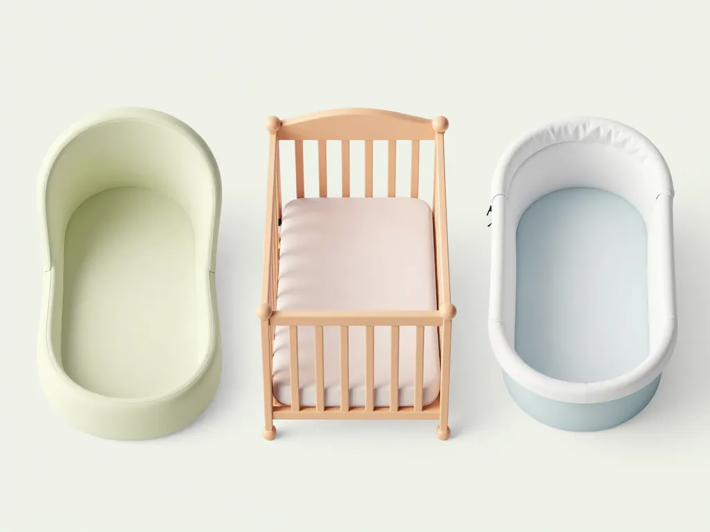 Diagramme Cocoonababy, berceau, et cododo pour sommeil bébé