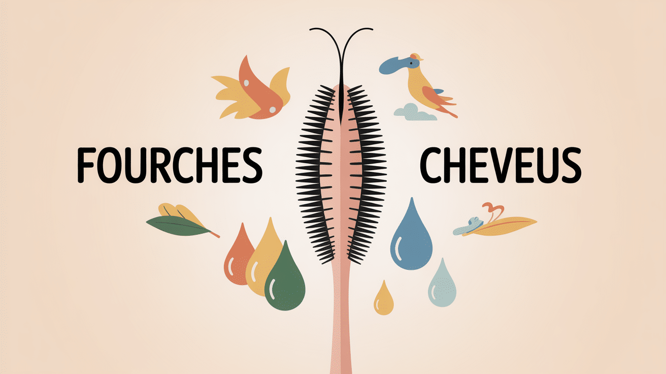 image fourche cheveux solutions prévention