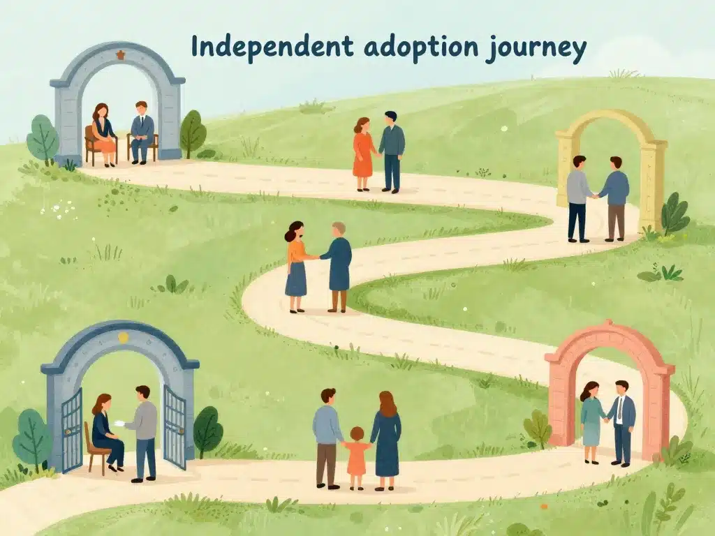 independent adoption center chemin adoption étapes et accompagnement