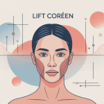 lift coréen avis illustration vectorielle rajeunissement facial non chirurgical
