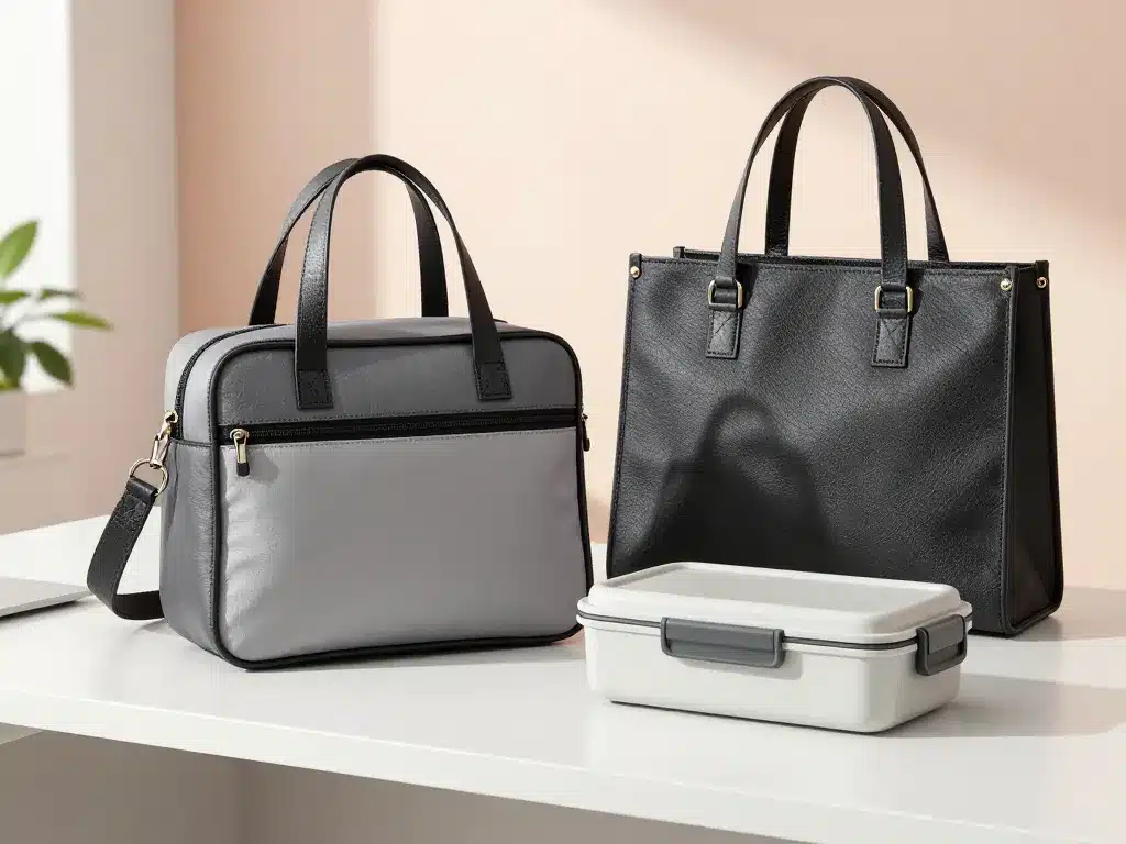 Lunch handbag isotherme et sacs traditionnels