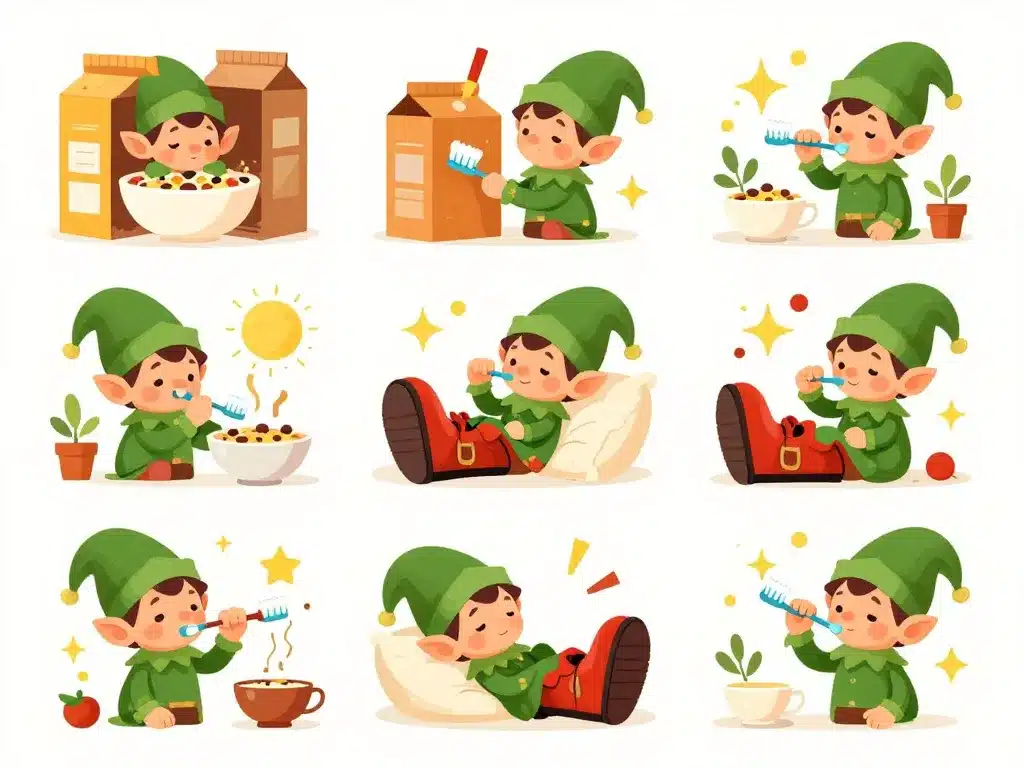 lutin farceur idee astuces du matin avec objets quotidiens