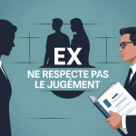 mon ex ne respecte pas le jugement que faire image juge séparation