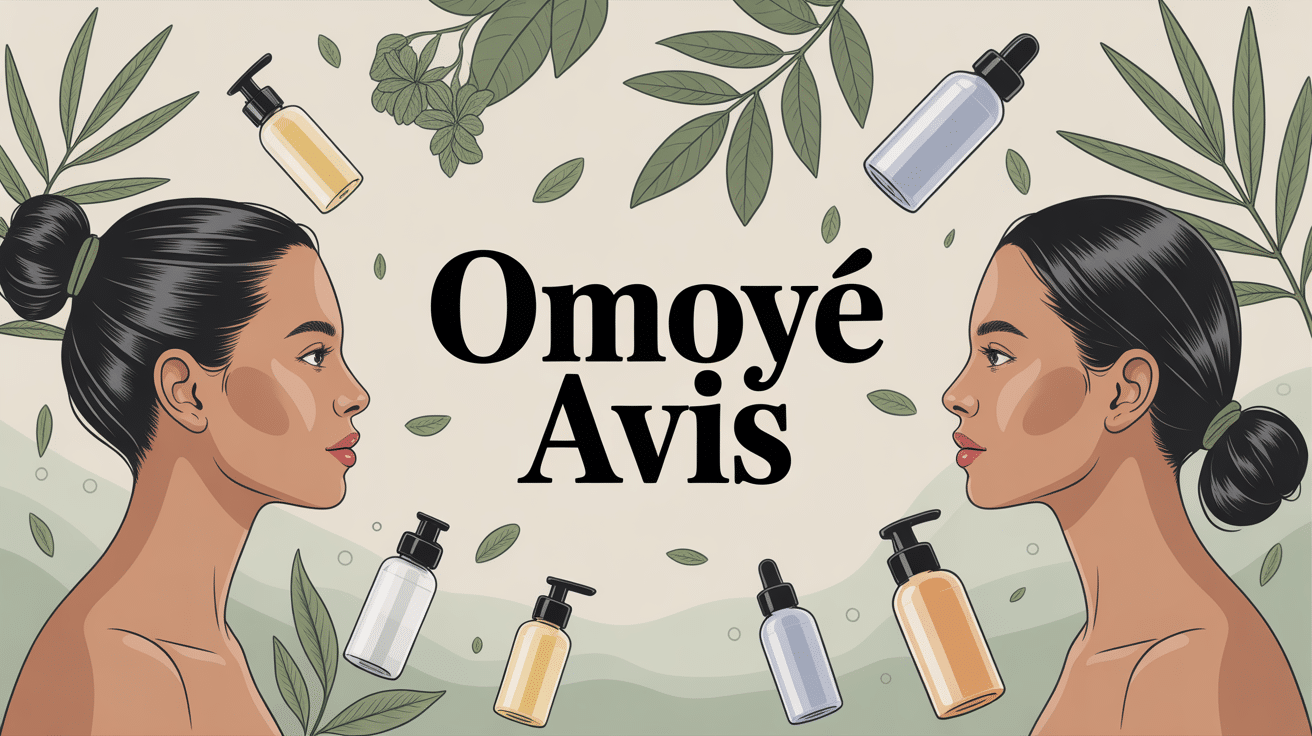Omoyé avis visuel vectoriel avis soins premium
