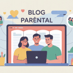 illustration blog parental famille partage écran