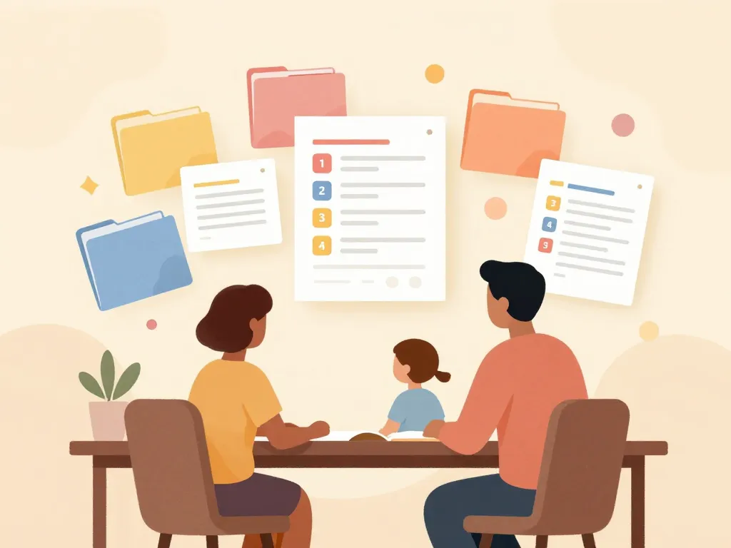 illustration univers éditorial blog parental