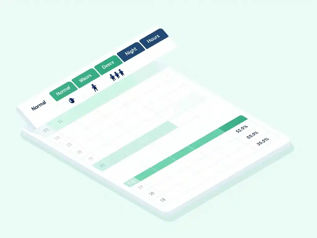 planning nounou excel gratuit suivi heures personnalisation