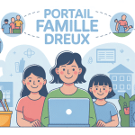 portail famille dreux famille gère inscriptions cantine activités factures