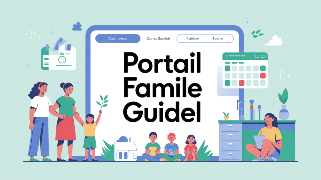 portail famille guidel illustration accueil famille