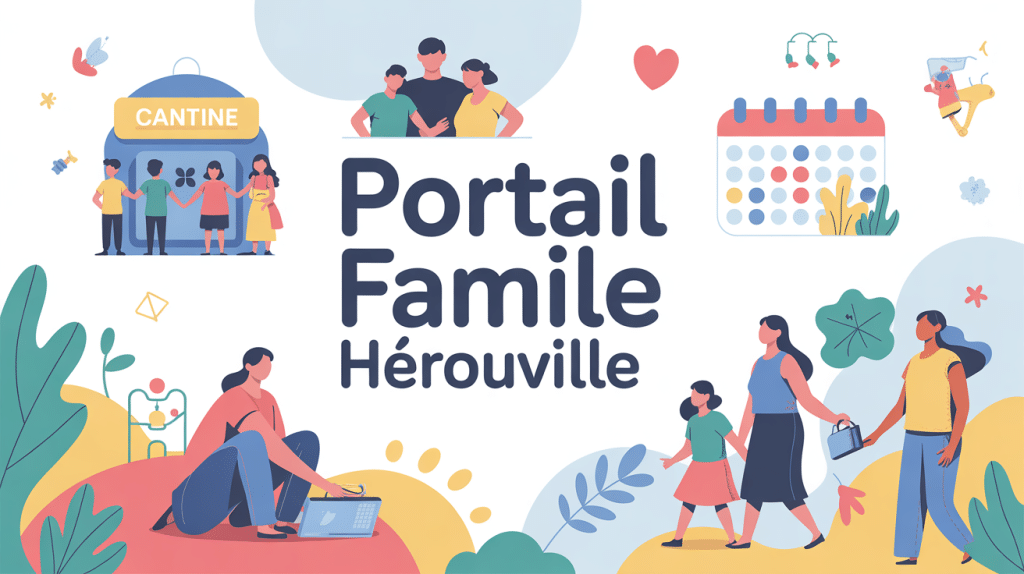 illustration portail famille herouville gestion services enfants