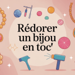redorer un bijou en toc bijou fantaisie relooké