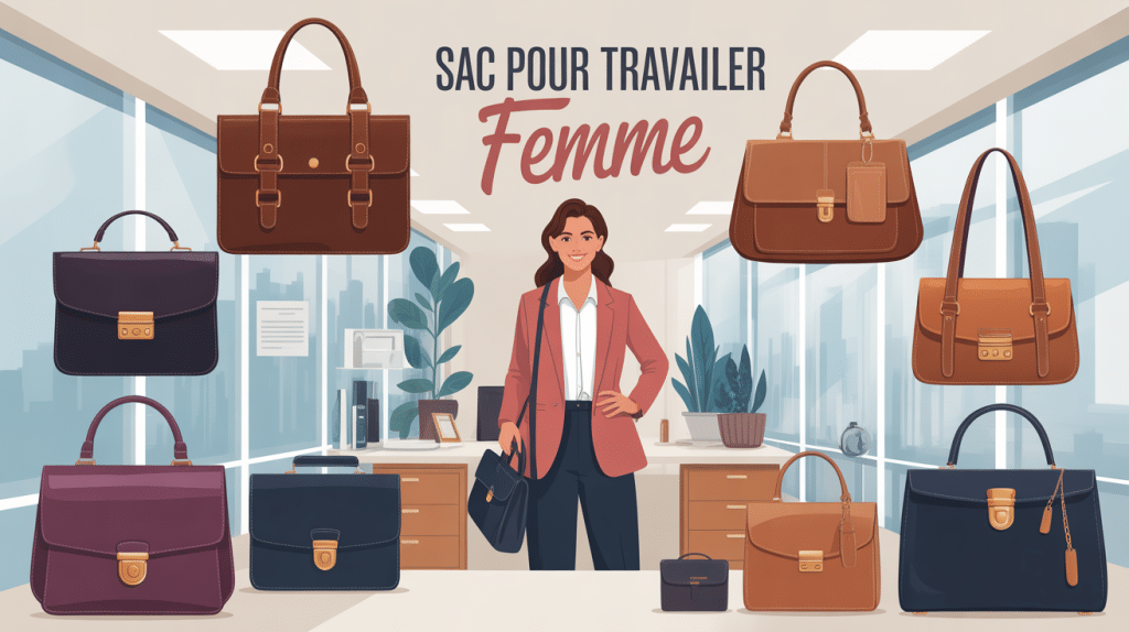 sac pour travailler femme différents modèles bureau professionnel
