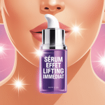 sérum effet lifting immédiat avis flacon stylisé et peau lissée