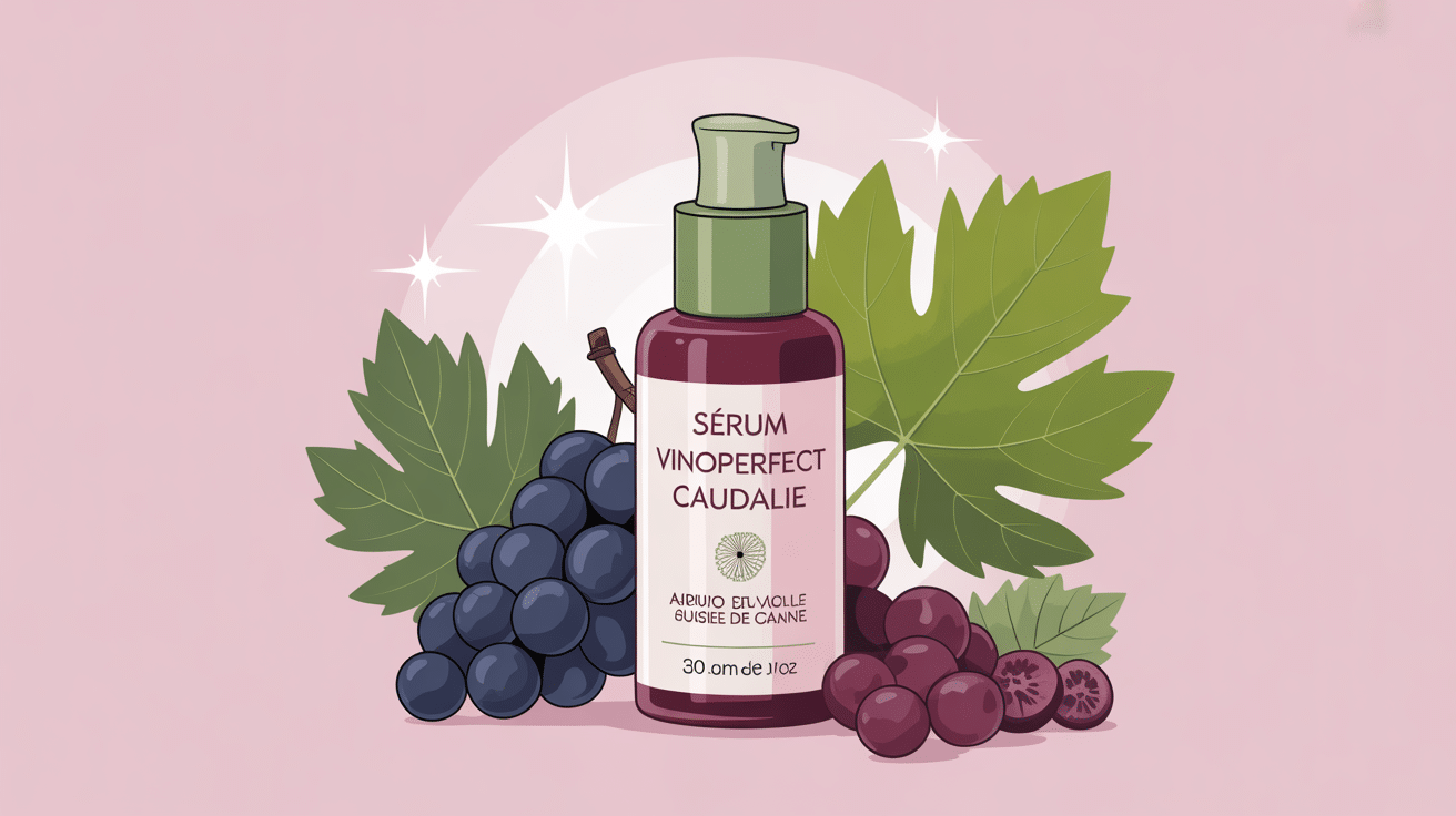 serum vinoperfect caudalie avis flacon naturel vigne