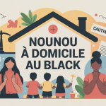 illustration tarif nounou à domicile au black maison et dangers
