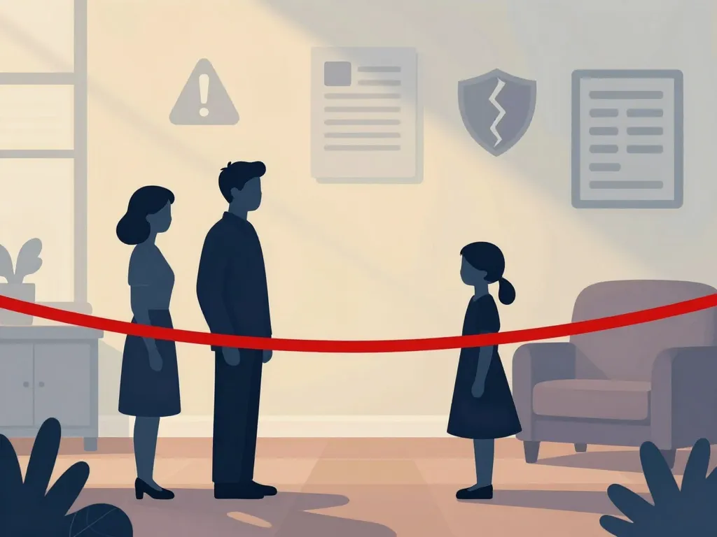 illustration tarif nounou à domicile au black barrières et dangers