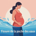 illustration test maison fissure poche des eaux femme enceinte