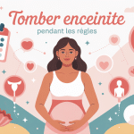 Illustration fertilité menstruations tomber enceinte pendant les règles témoignage