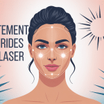traitement des rides au laser avis, illustration professionnelle visage femme
