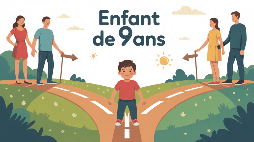 9 ans âge difficile enfant à la croisée des chemins