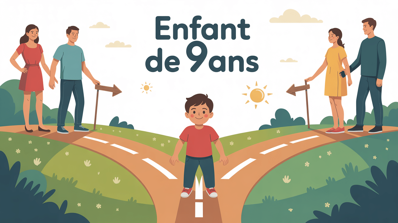 9 ans âge difficile enfant à la croisée des chemins