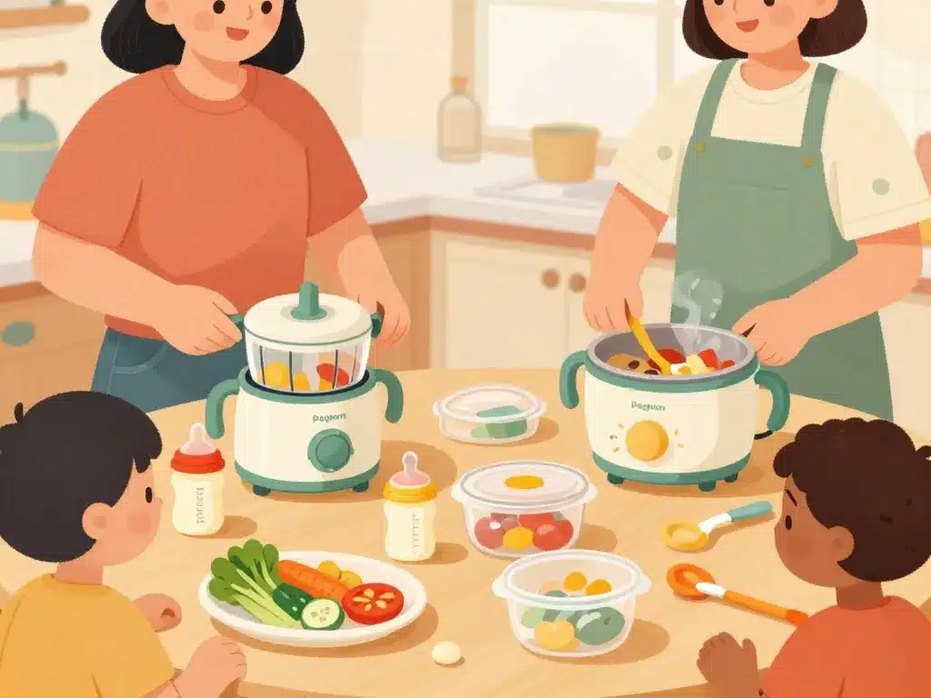 babymoov ou babycook fonctions cuisine repas bébé