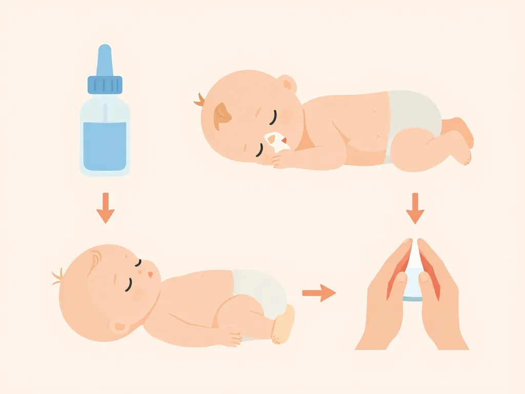 bébé nez bouché nuit dangereux lavage nez