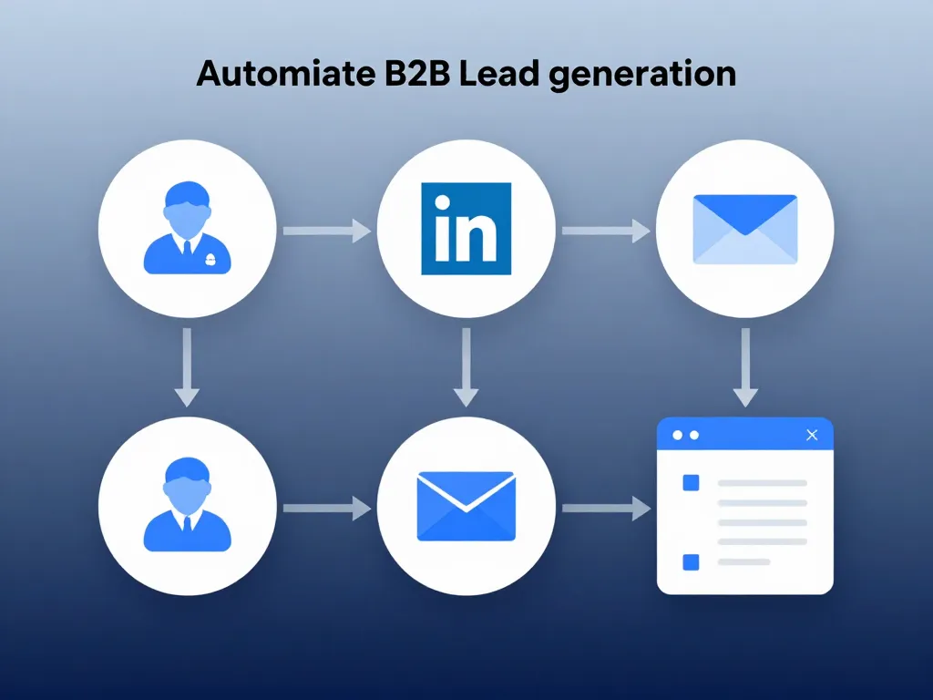 Diagramme étapes boome prospection B2B
