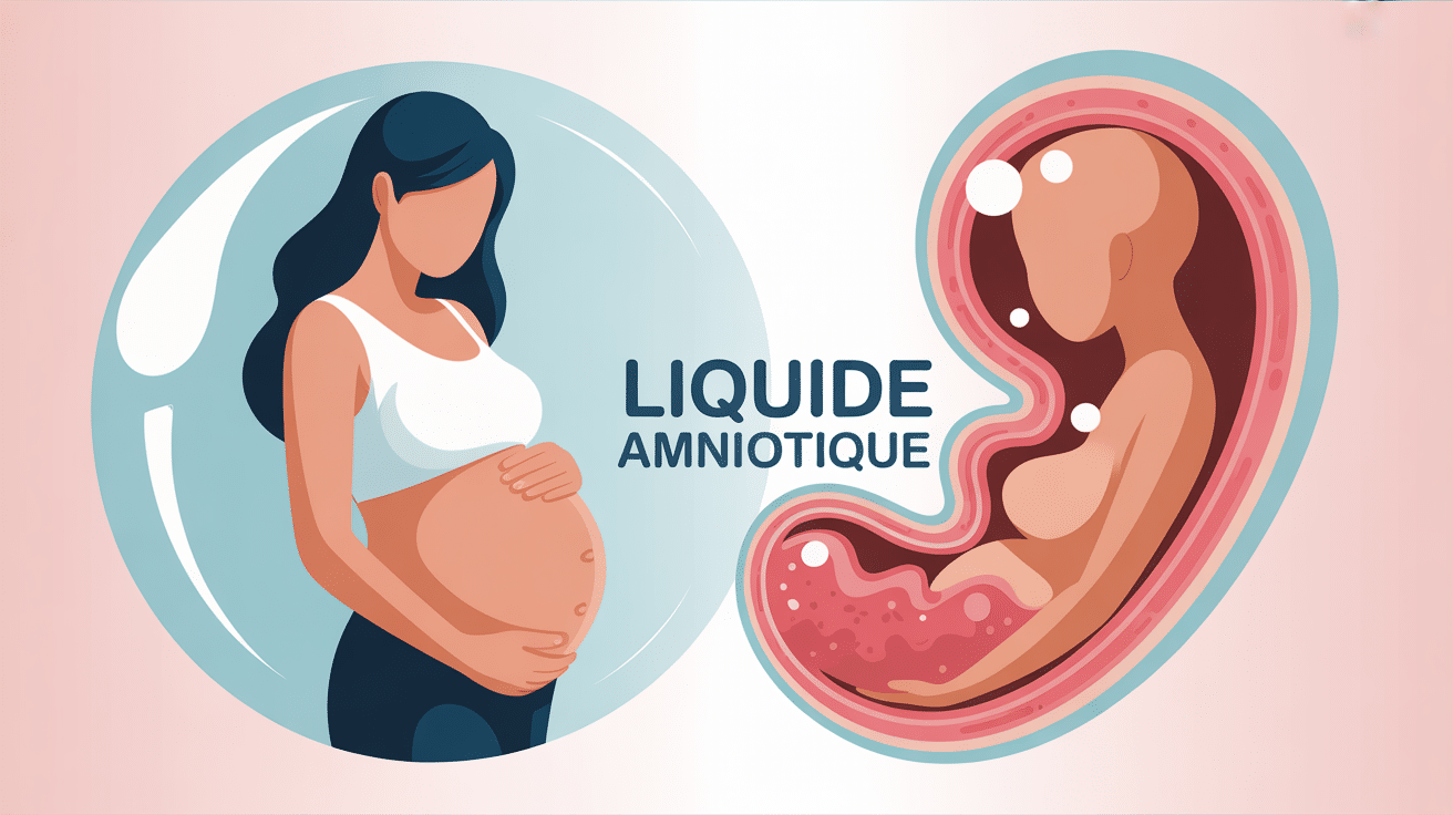 Image combien de temps bébé peut rester sans liquide amniotique, illustration bulle protectrice
