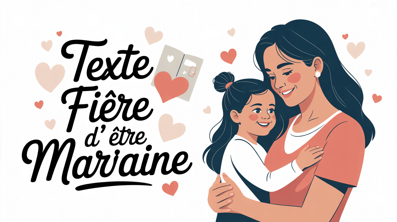 fière d'être marraine texte image ambiance tendre