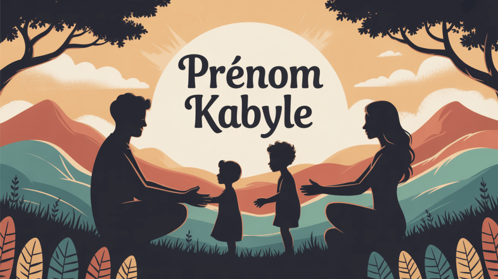kabyle prenom illustration paysages amazighs
