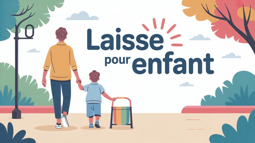 Parent et enfant avec laisse pour enfant sécurité