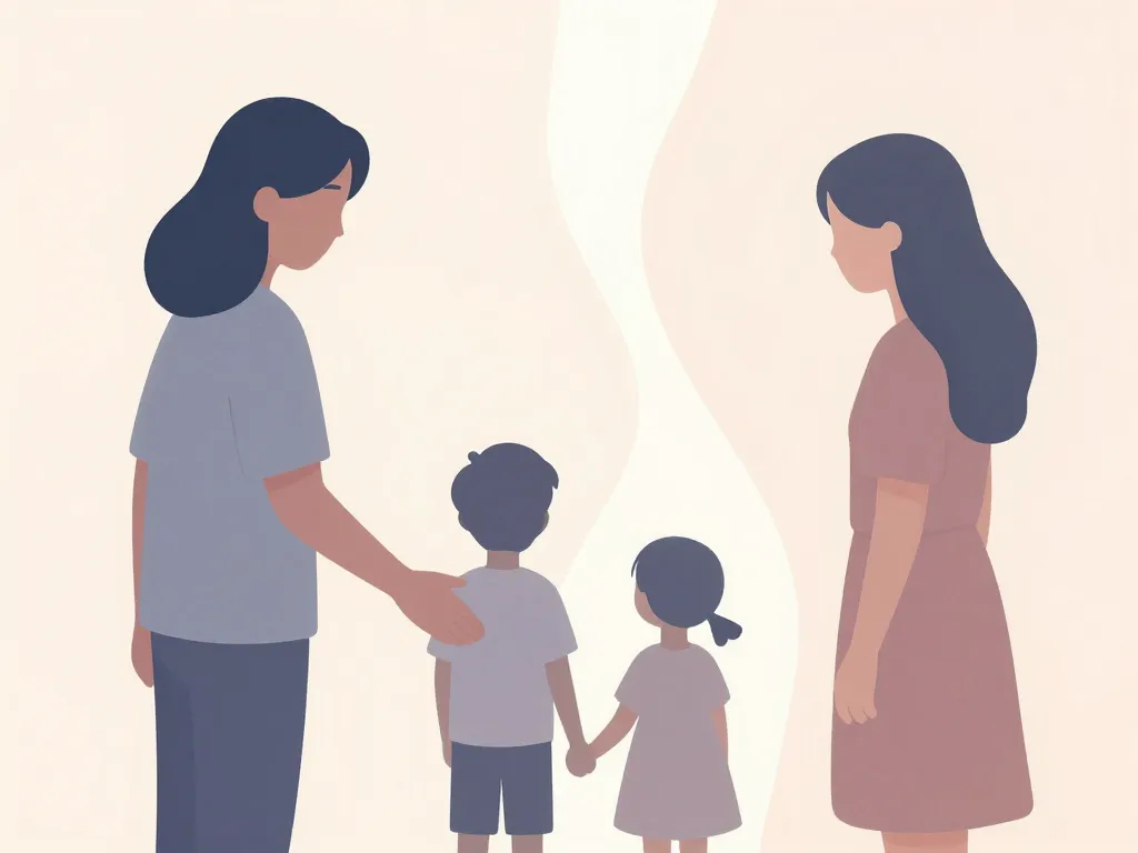 Ma belle fille m'éloigne de mon fils, image symbole séparation