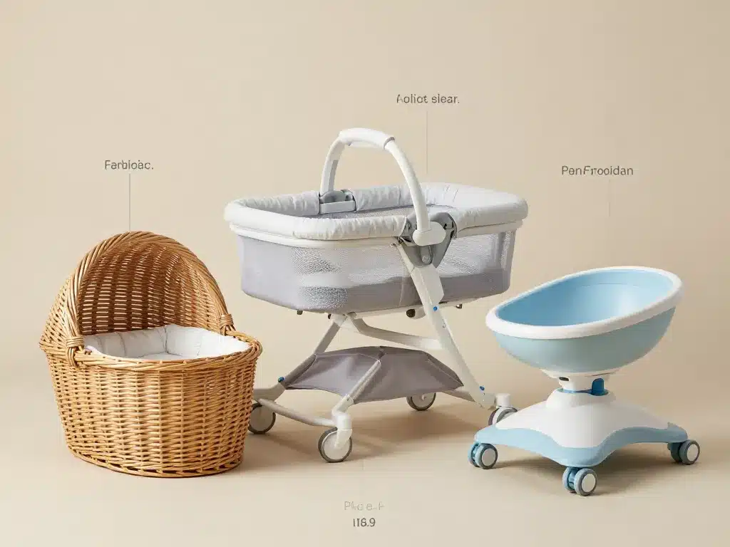 Meilleur couffin bébé différents types comparaison pratique