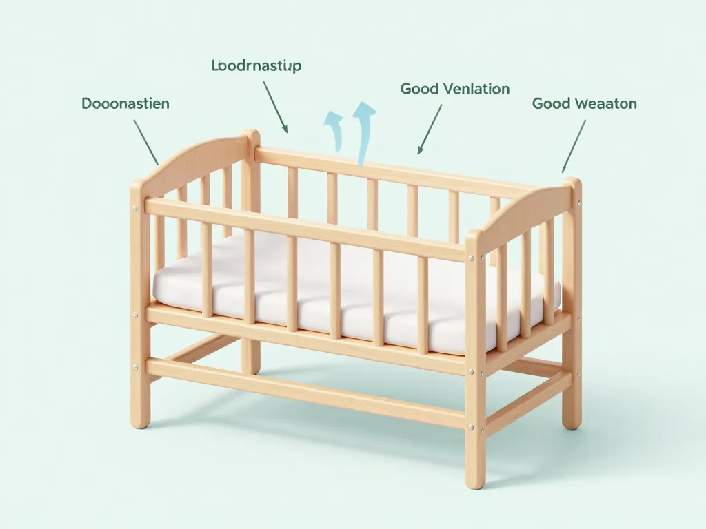 Meilleur couffin bébé critères sécurité et confort schéma