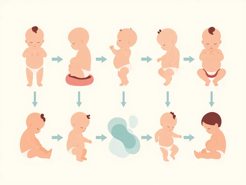 pourquoi bébé bouge moins certains jours mouvements schéma évolution