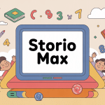 illustration storio max tablette enfant éducation