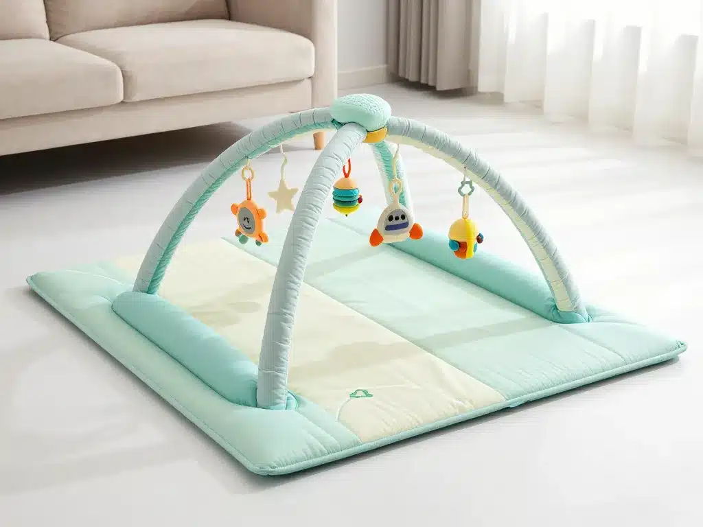 tapis musical bébé moderne avec sécurité et confort