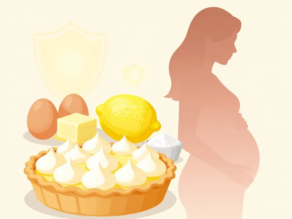 tarte citron meringuée enceinte ingrédients risques