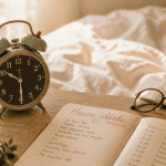 à quelle heure se coucher réveil 22h30 carnet tisane