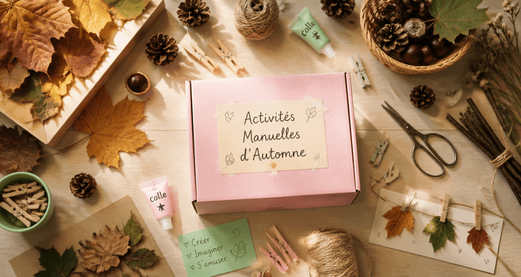 activité manuelle automne matériel créatif