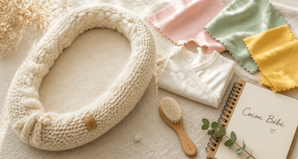 cocon bebe laine merinos coton bio