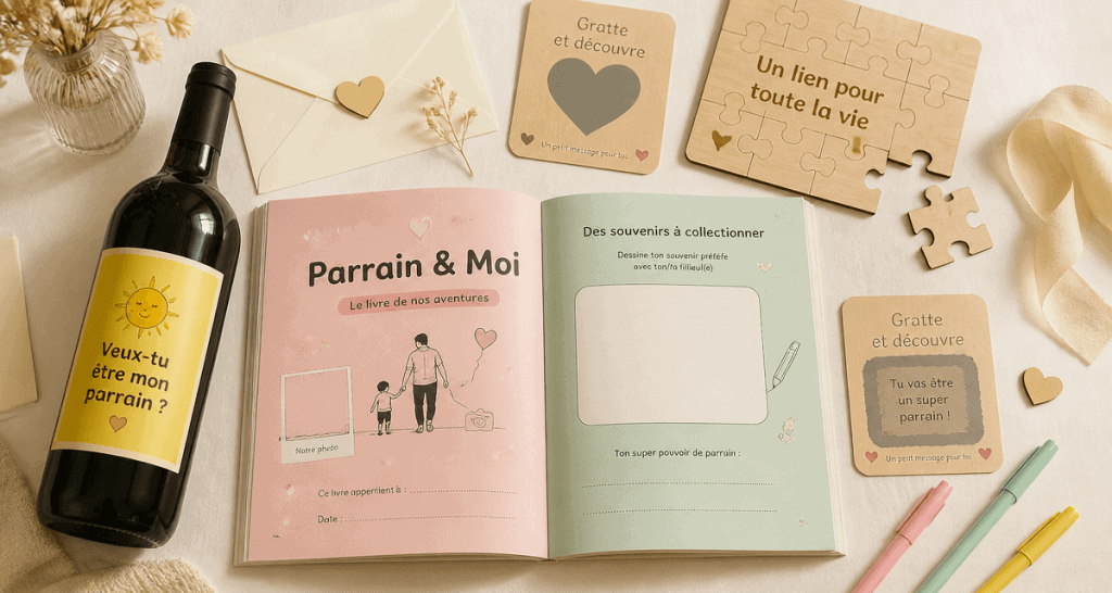 Cadeaux créatifs pour demander mon parrain